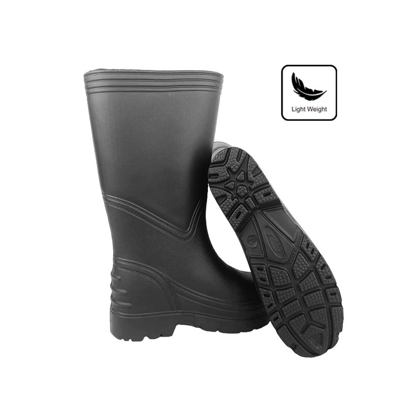 Mens  EVA Tall Waterproof Wide Width Knee High Rain Boots