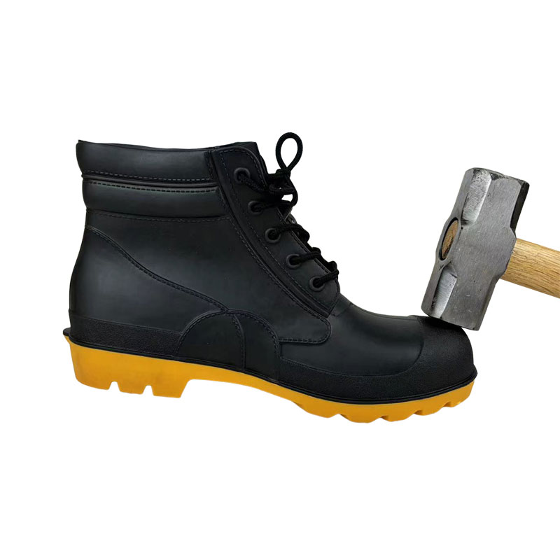 Steel Toe Boots Lace Up