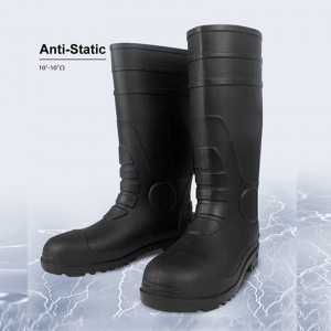 CE ASTM AS/NZS PVC Safety Rain Boots with Steel Toe and Midsole
