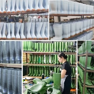 PVC Work Water Boots Non-slip For Woodland And Farm