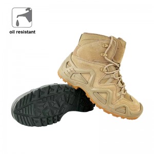 6 Inch Unique Design PU-sole Injection Tactical Combat boots
