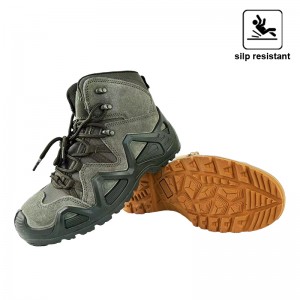 6 Inch Unique Design PU-sole Injection Tactical Combat boots