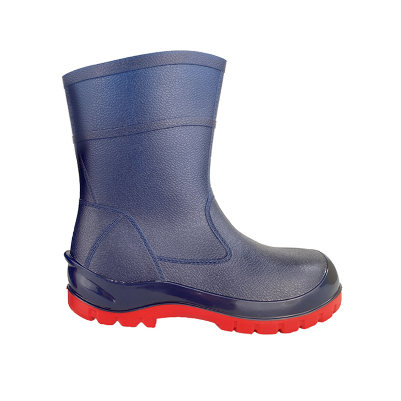 8.blue upper red sole 24cm height