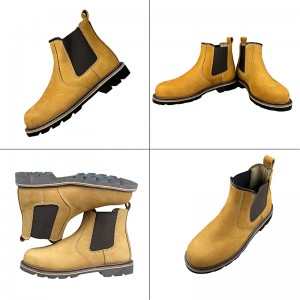 Chelsea Working Boots With Steel Toe And Midsole