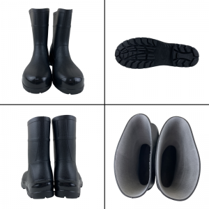 Waterproof Anti-static Steel Toe PVC Boots For Mining And Oil Field