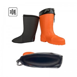 EVA Foam Winter Boots Lightweight Ankle High Rain Boots Mens