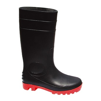 black safety boots