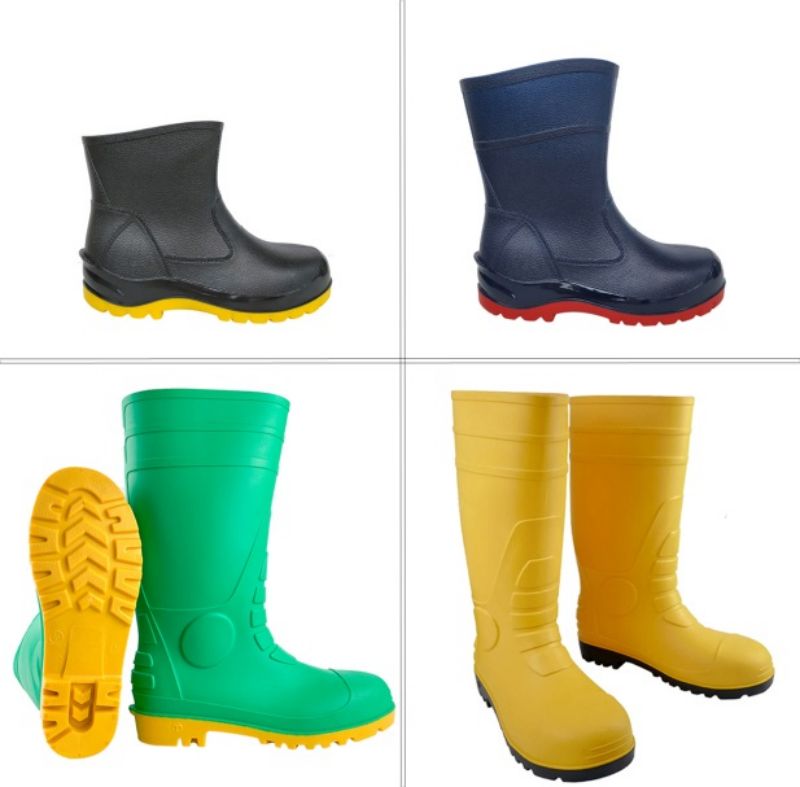 Exporting steel toe PVC rain shoes, strengthen China-Vietnam trade relations