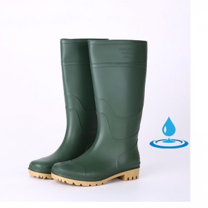 PVC Work Water Boots Non-slip For Woodland And Farm
