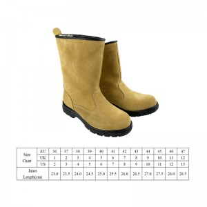 Oil Field Warm Knee Boots with Composite Toe and Kelvar Midsole