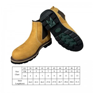 Chelsea Working Boots With Steel Toe And Midsole