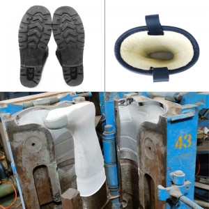 CE Certificate Winter PVC Rigger Boots with Steel Toe and Midsole
