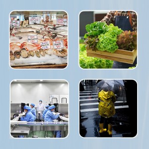 Men’s Tall Waterproof Wide Width Knee High Rain Boots EVA