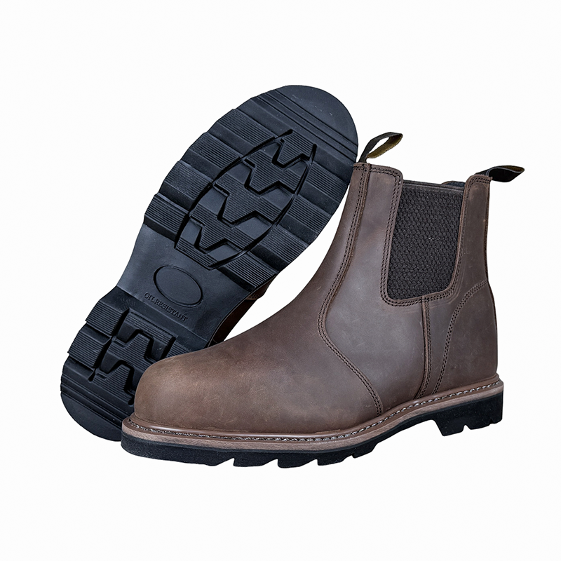 3slip-on leather boots