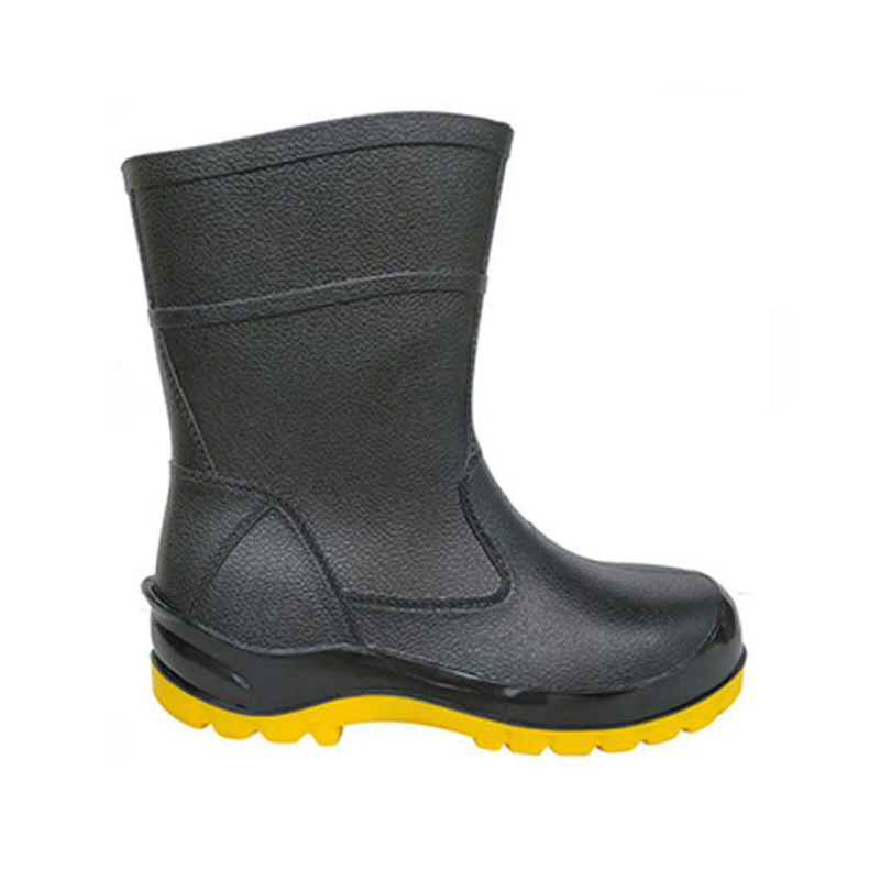 9.black upper yellow sole 18cm height